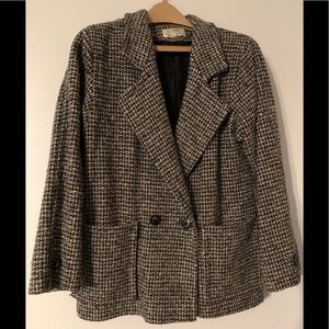 Wool coat blazer style size M